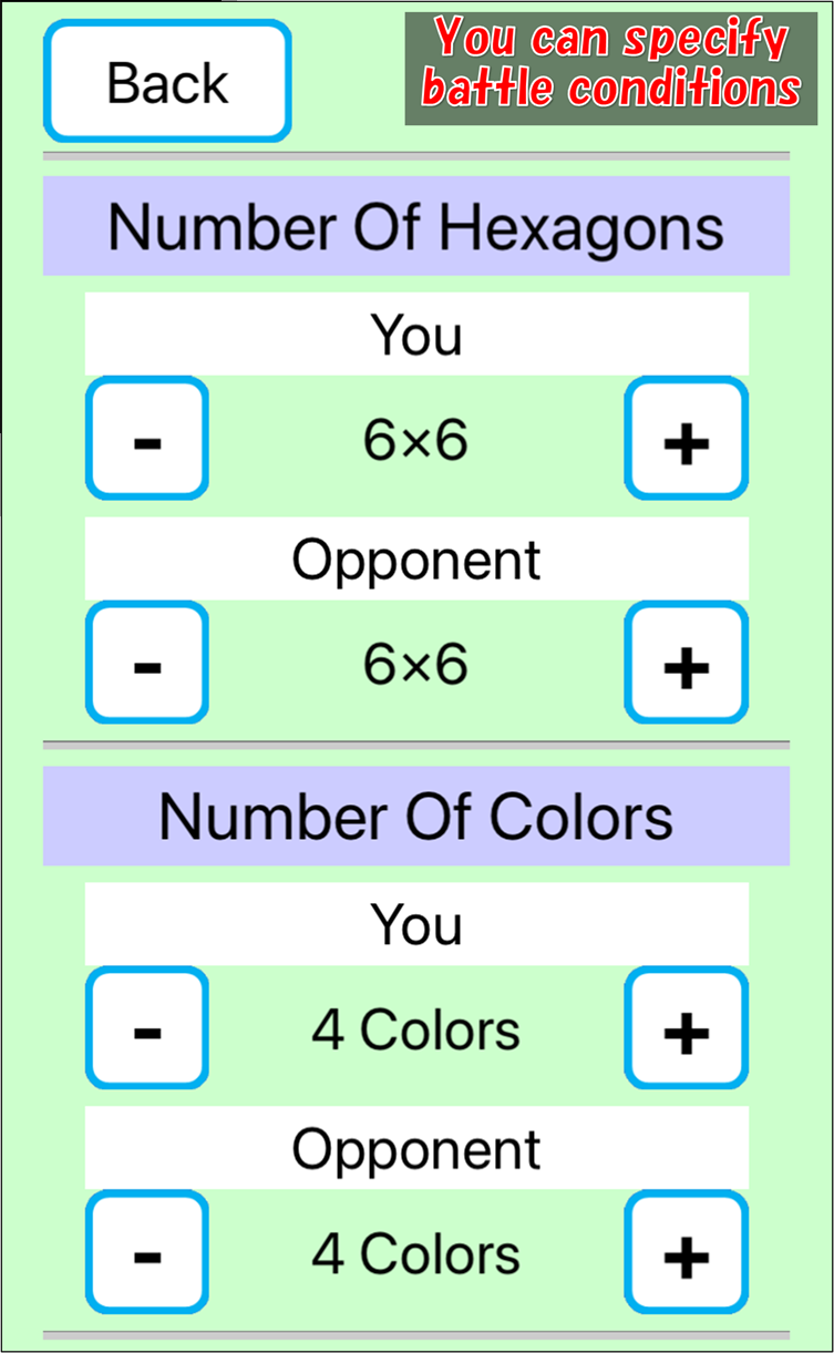 About Battle Conditions 1