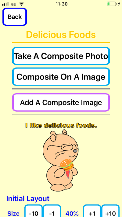 Take Character Composite Photos, Screen Shot