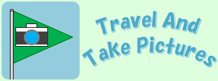 Travel And Take Pictures, icon, logo